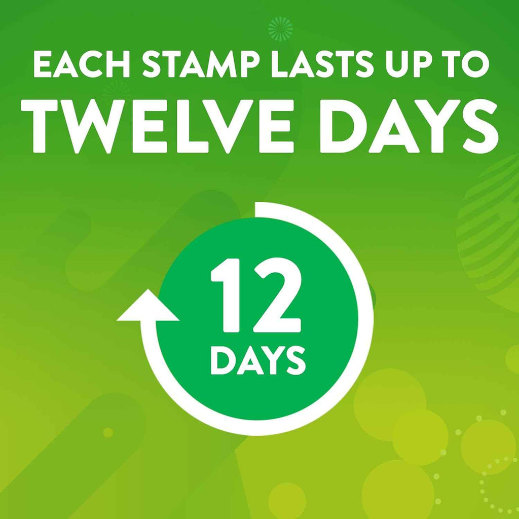 Scrubbing Bubbles Fresh Gel Toilet Bowl Cleaning Stamps, Lavender Scent, Helps Prevent Limescale & Rings, 1 Dispenser with 6 Fresh Gel Stamps