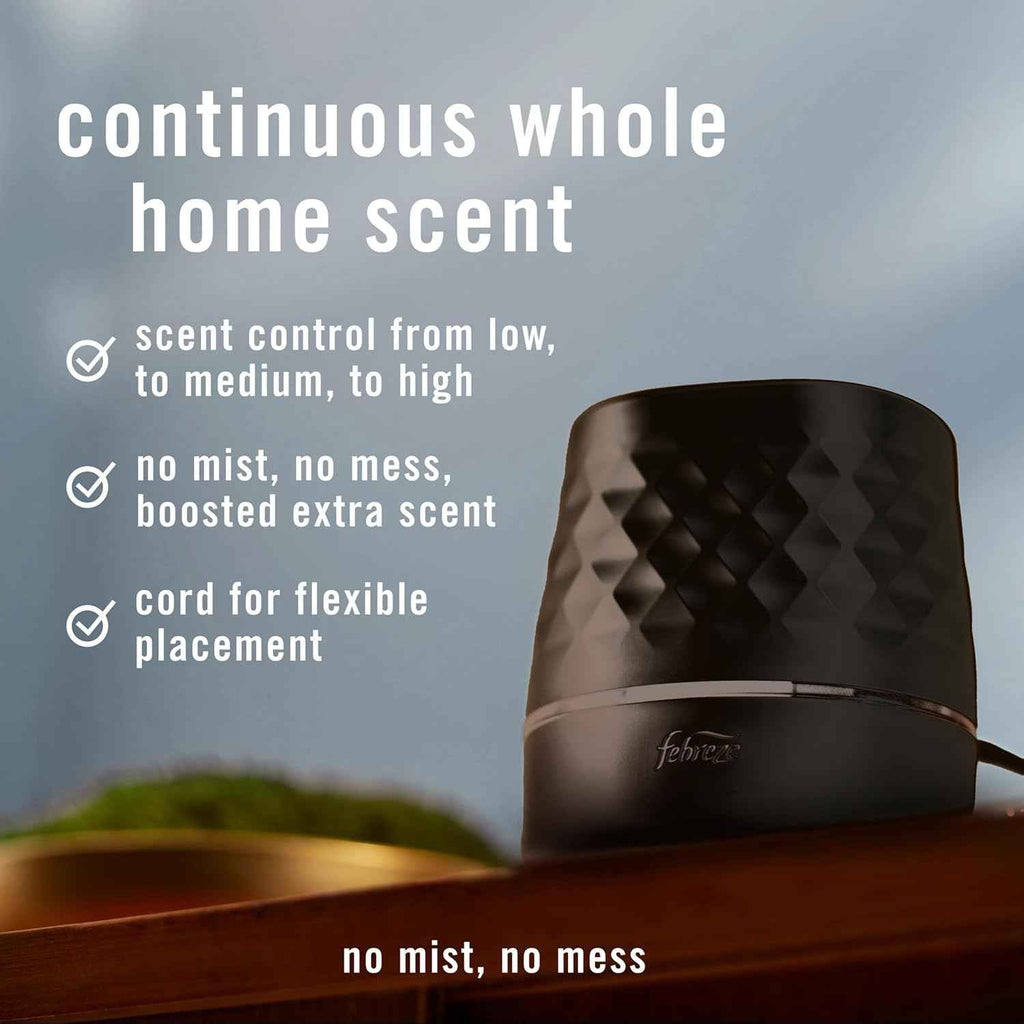 Febreze Plug Scent Booster: Customizable Fragrance Control for Long-Lasting Freshness