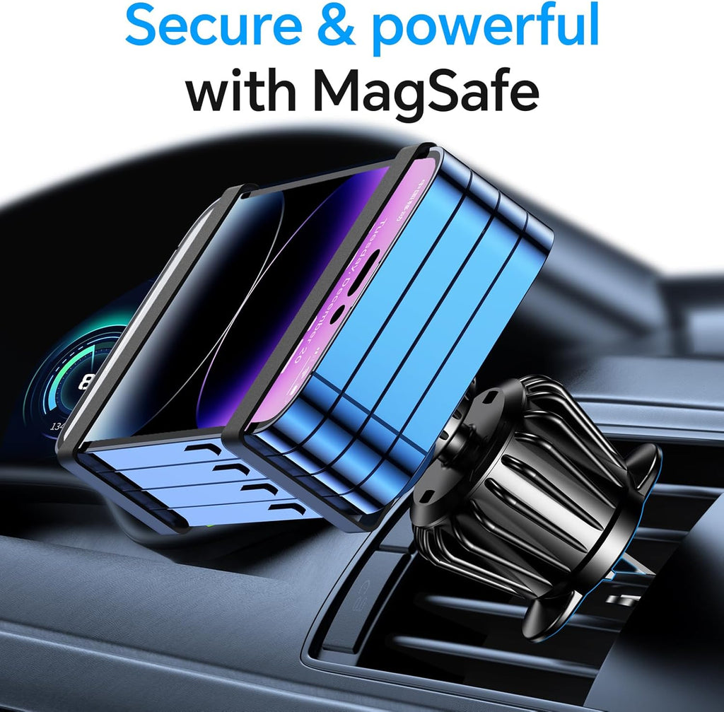 Kaistyle for Magsafe Car Mount‹ې20 Strong Magnets‹ÛÔMagnetic Phone Holder for Car Phone Holder Mount Dash Mounted Holders Cell Phone Holders for Your Car Accessories for Women Men for iPhone 17 16 15 14 - ShopUS