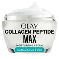 olay collagen peptide face moisturizer, firming cream for women, fragrance-free, non-greasy, hydrating and anti-aging skin care