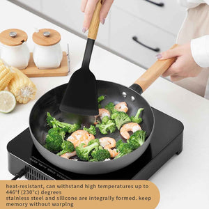 Silicone kitchen utensils set, 22-pc, non-stick, dishwasher safe, BPA free