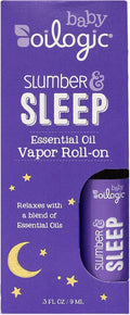 oilogic slumber & sleep roll-on essential oil for babies & toddlers gentle aromatherapy safe pediatrician-tested .3 fl oz
