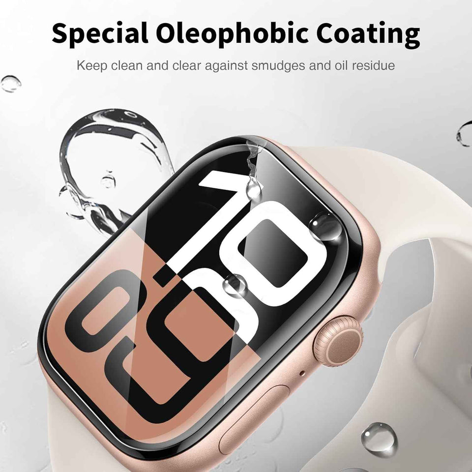 LK 6 Pack for Apple Watch Series 11/ Series 10 Screen Protector 42mm - Anti-Scratch, Self-Healing Soft TPU Screen Protector for Apple Watch 42mm, Bubble Free, HD Transparent, Touch Sensitive