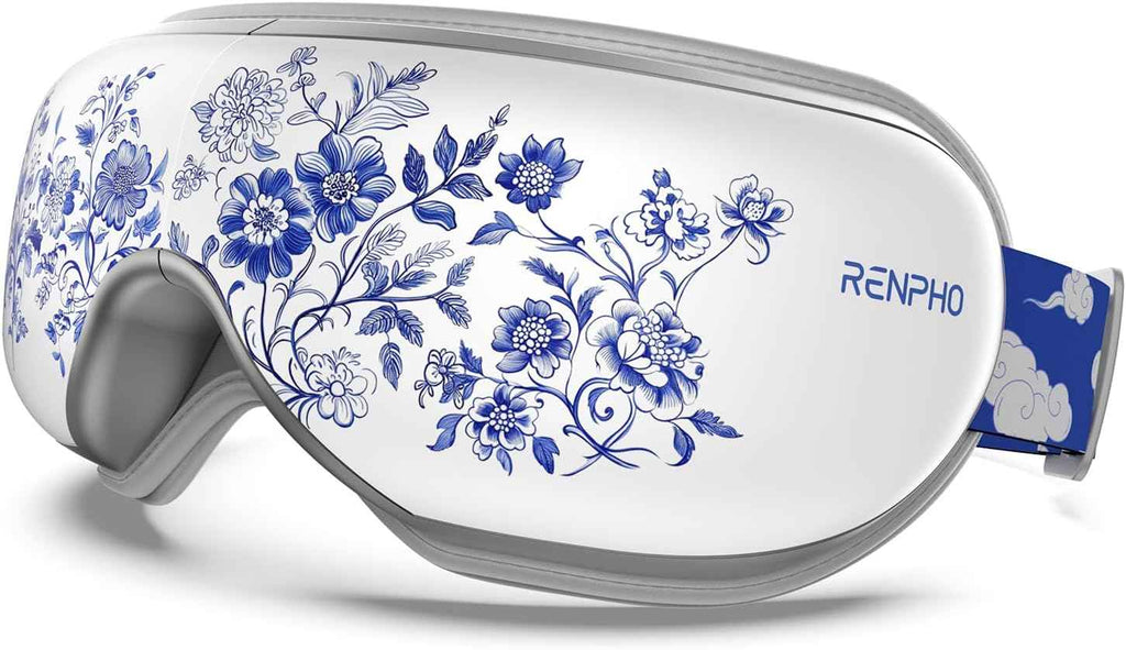 RENPHO Eye Massager with Heat, Valentines Day Gifts for Her Him Birthday Gifts for Women Mom, FSA Eligible HSA Eye Mask for Migraine,Sleep Mask for Dry Eyes Relax, Reduce Strain for Men Dad Eyeris 1