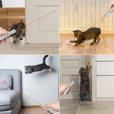 tbteek rechargeable 3 light modes cat toy for indoor kittens and cats