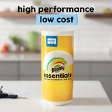 Bounty Essentials Select-A-Size Paper Towels, White, 2 Triple Rolls = 6 Regular Rolls - ShopUS