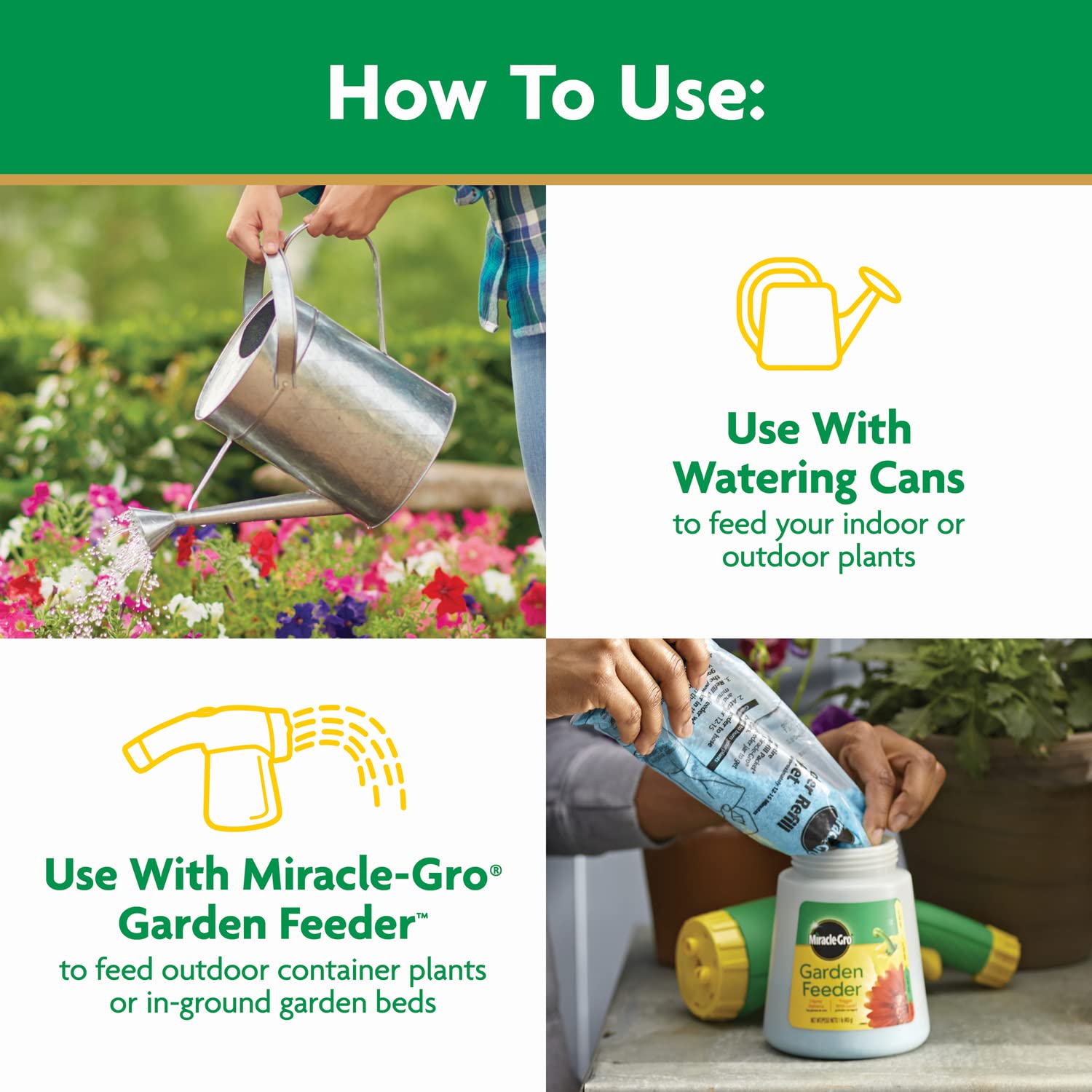 Miracle-Gro Water Soluble All PLrpose Plant Food - Fertilizer For All Indoor or Outdoor Plants including Roses, Flowers, Vegetables, Houseplants, Trees, and Shrubs, 3 lbs.