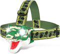 DX DA XIN Dinosaur Headlamp T-Rex LED Headlamps for Kids Flashlights Camping Gear - Dinosaur Toys for Boys Girls Toddlers Outdoor Toys for Kids Birthday Halloween Stocking Stuffers