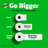 Bounty Quick Size Paper Towels, White, 8 Family Rolls = 20 Regular Rolls - ShopUS