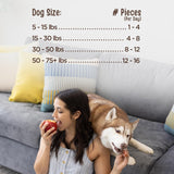 full moon usa crafted all natural chicken apple sausage 12.0 oz for dogs