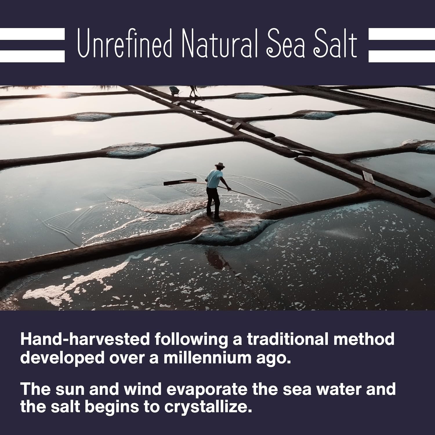 le marinier celtic salt organic grey coarse 1.1lb french sea salt 100% natural unrefined mineral rich
