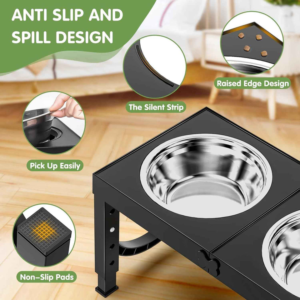 xiaz-elevated-dog-bowls-large-breed-raised-dogs-bowl-stand-1l-black-pet-feeder-dish-station