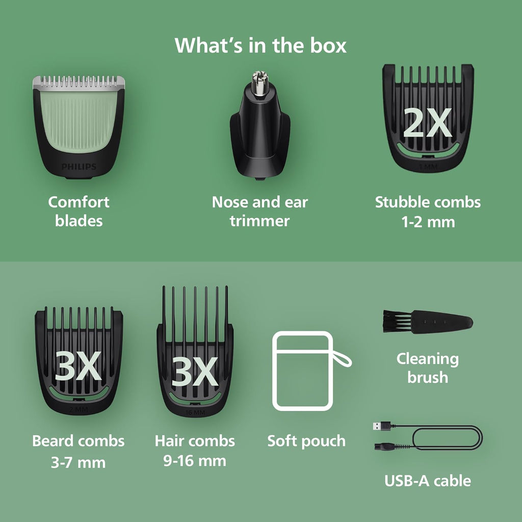 philips norelco all-in-one 13 in 1 trimmer beard groomer men's hair clipper