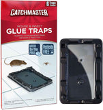 Catchmaster Mouse & Insect Glue Traps 16-Pk, Adhesive Rodent & Bug Catcher, Mouse Traps Indoor for Home, Sticky Glue Boards for Mice and Insects, Pest Control for House & Garage