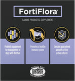 Purina Pro Plan Veterinary Supplements FortiFlora Daily Probiotics for Dogs, 30 count, supports digestive gut health and diarrhea relief