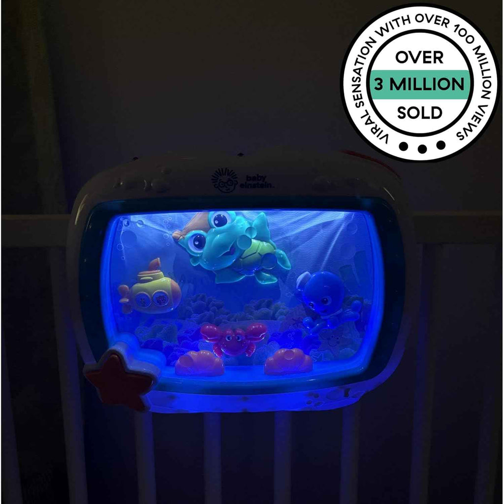 baby einstein sea dreams soother musical crib toy and sound machine for newborn up