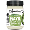 Chosen Foods 100% Avocado Oil-Based Classic Mayonnaise, Gluten-Free, Low-Carb, Keto Diet Friendly, 12 fl oz