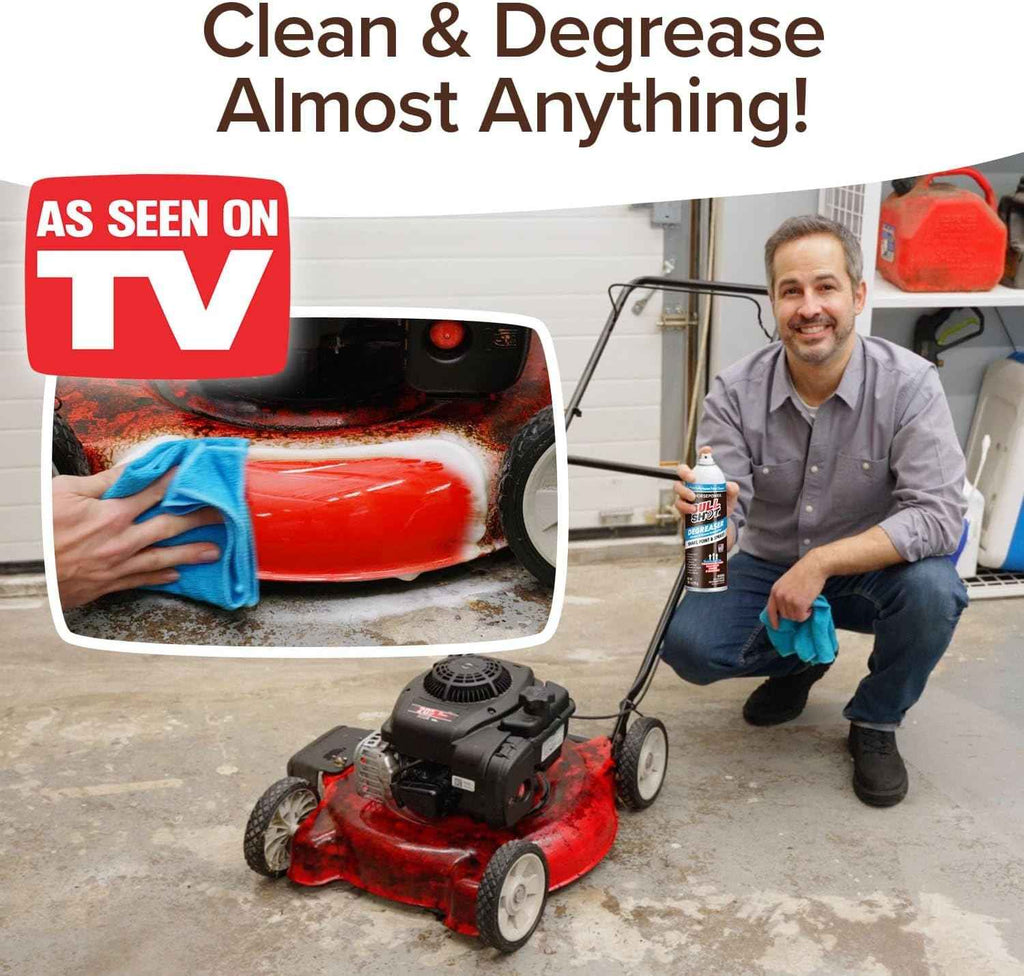 Bull Shot Degreaser Pro: Powerful, Foaming Degreaser and Grime Remover for Heavy-Duty Cleaning