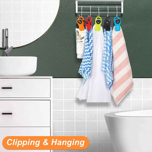 12 Pack Heavy Duty Magnetic Bag Clips for Food Storage, Kitchen, Refrigerator, Garden, Sewing, and Fabric
