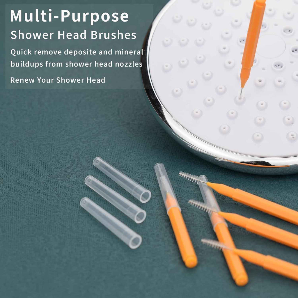 Shower Head Cleaning Brush with Angled Design for Bathroom Pipes and Car Washers Cleaning Tool