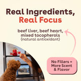 PLpford Freeze Dried Training Treats for Dogs & PLppies, 475+ Three Ingredient Bites (Beef Liver, 4 oz)