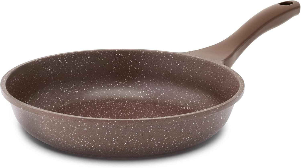 SENSARTE Nonstick Frying Pan Skillet, Swiss Granite Coating Omelette Pan, Healthy Stone Cookware Chef's Pan, PFOA Free (8/9.5/10/11/12.5 Inch) (9.5 Inch)