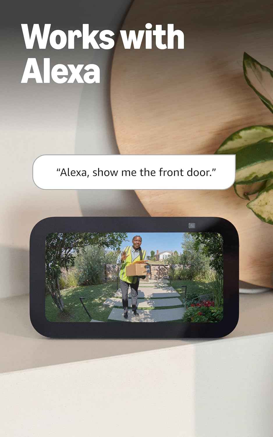 Ring Battery Doorbell (newest model), Home or business security with Head-to-Toe video, Live View with Two-Way Talk, and Motion Detection & Alerts, Venetian Bronze