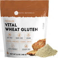 Kate Naturals Vital Wheat Gluten, 12oz, High Protein Flour for Bread, Seitan, and Keto Baking