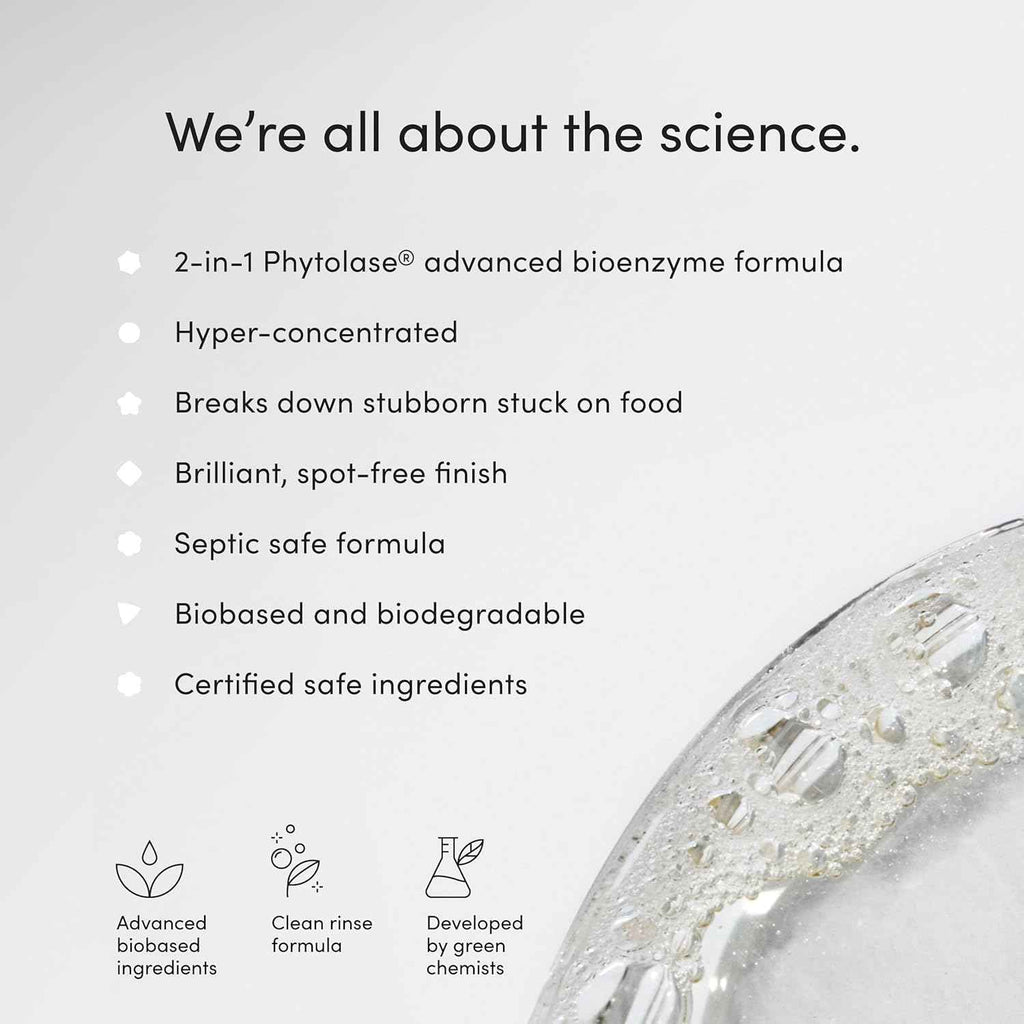 Dirty Labs Scent-Free Dishwasher Detergent and Booster, 48 Loads, Ultra Clean, Spot Free, Hyper Concentrated