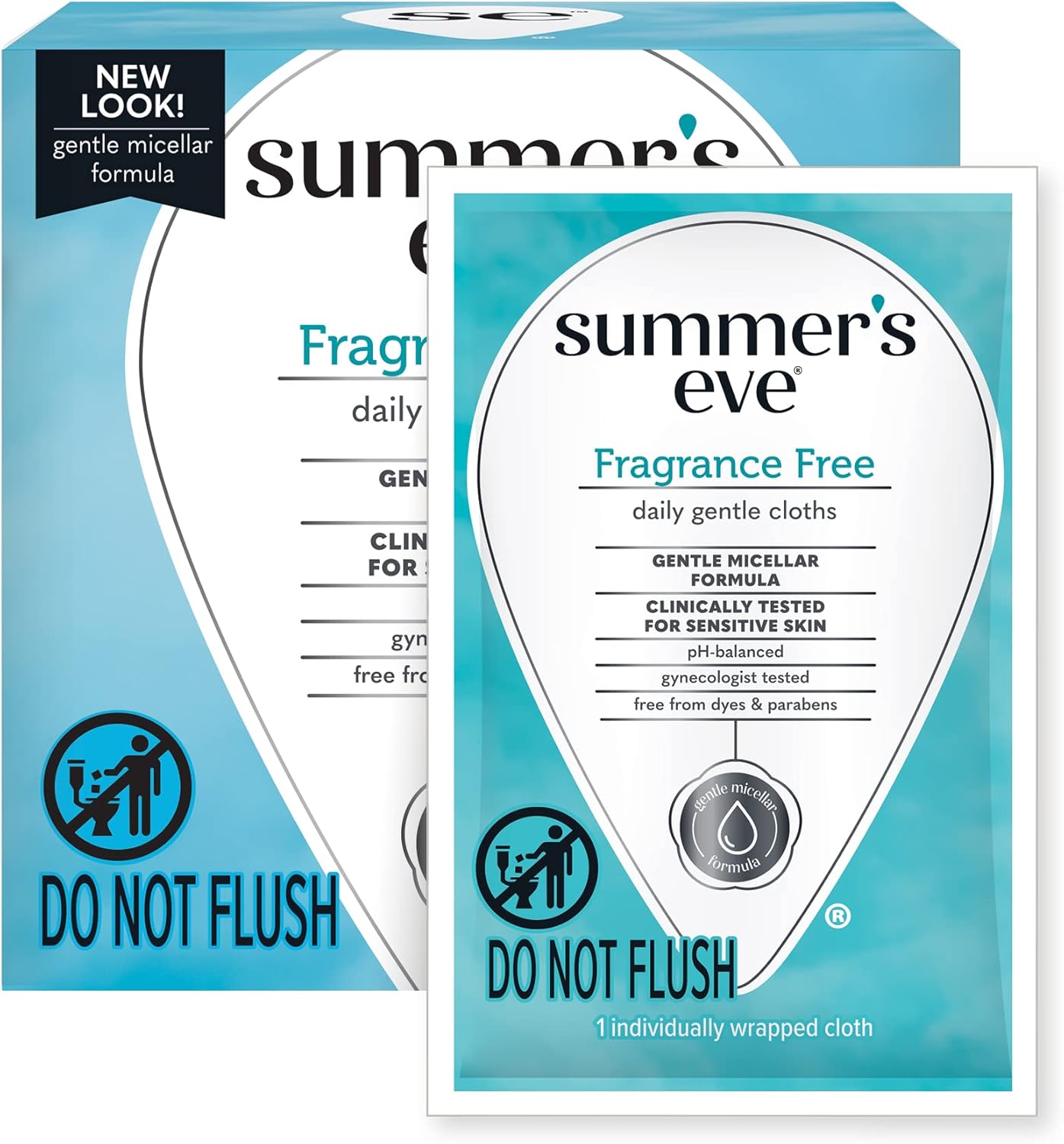 Summer's Eve 12-count Ultimate Odor Protection Daily Feminine Wipes with pH-balanced boric acid formula