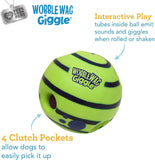 Wobble Wag Giggle Ball | Rolling Enrichment Toy for Indoor or Outdoor Play with Dogs and Puppies