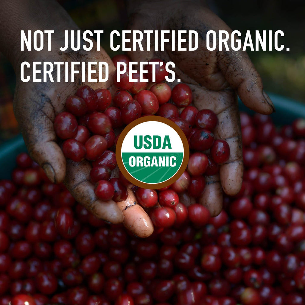 peets usda organic dark roast 100 arabica coffee french roast 18 ounce bag