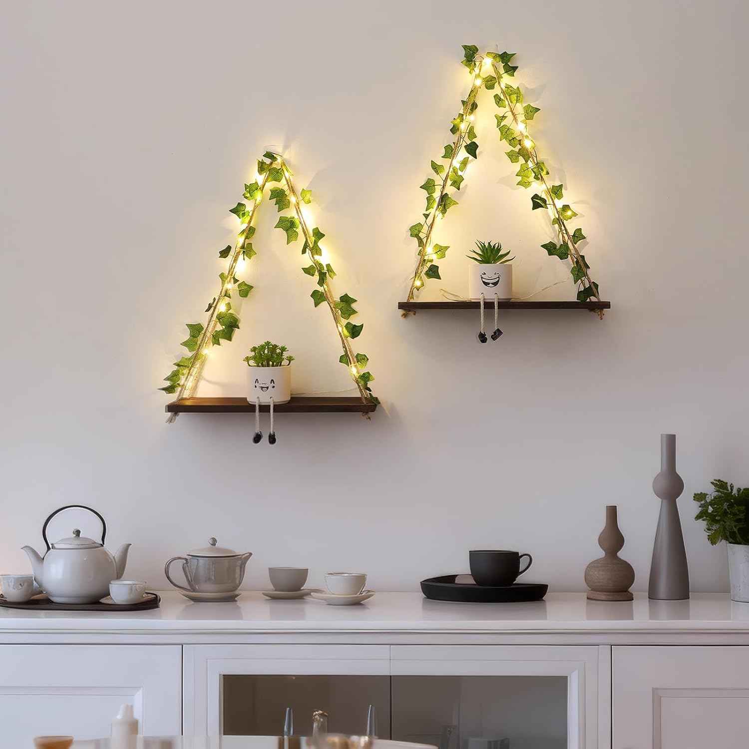 boho-floating-shelves-with-artificial-ivy-led-string-light-set-of-2