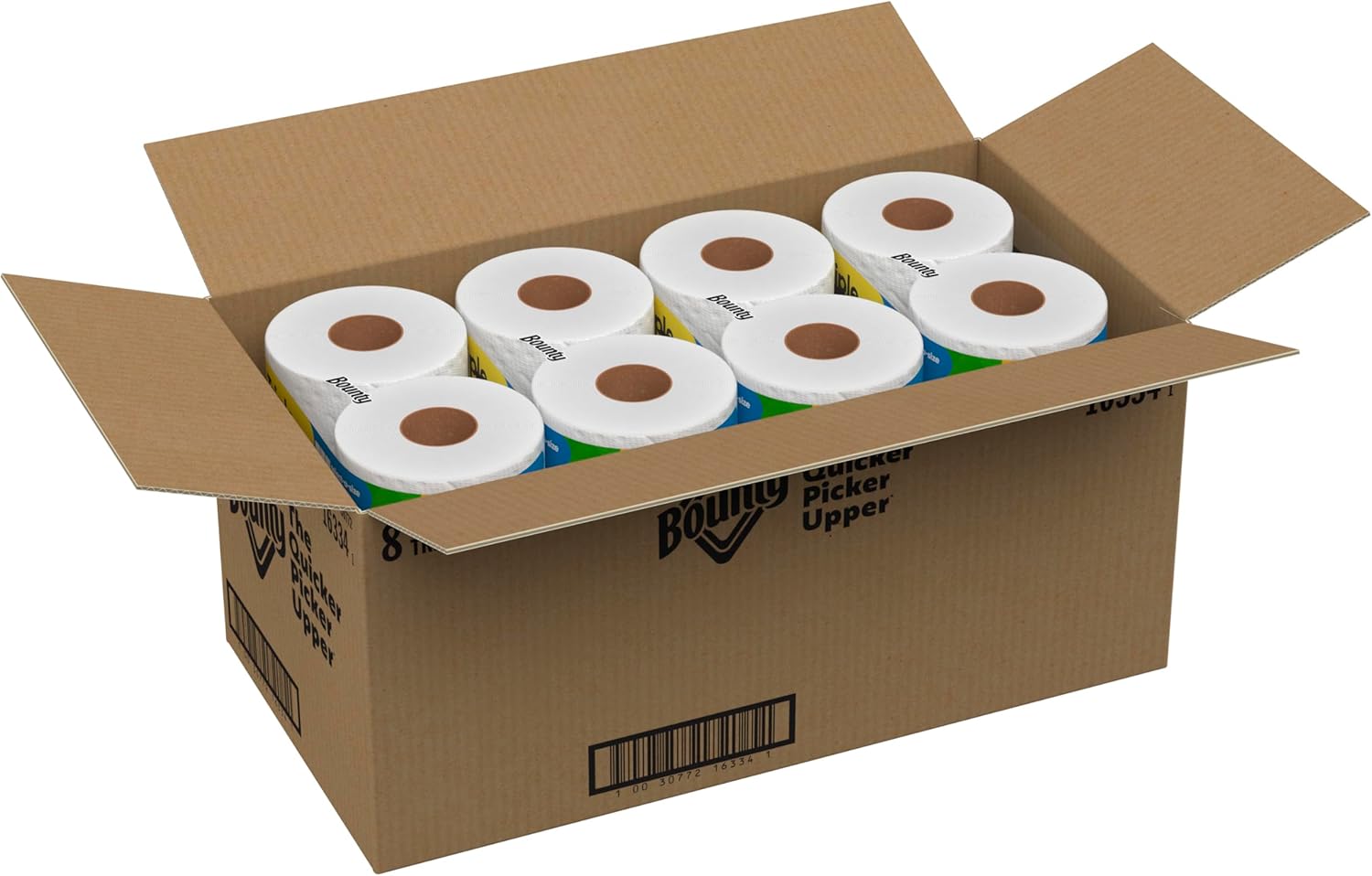 Bounty Select-A-Size Paper Towels, White, 8 Triple Rolls = 24 Regular Rolls - ShopUS
