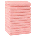 homexcel microfiber coral fleece baby washcloths 24 pack 7x9 inch