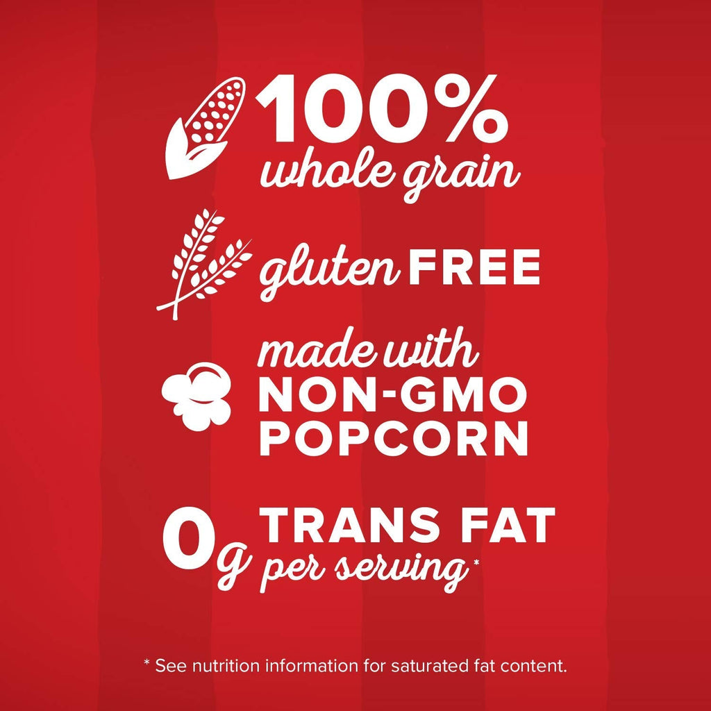 Orville Redenbacher’s Microwave Popcorn, 3g Fiber, 36-Count, 3.29 oz. Butter Flavor