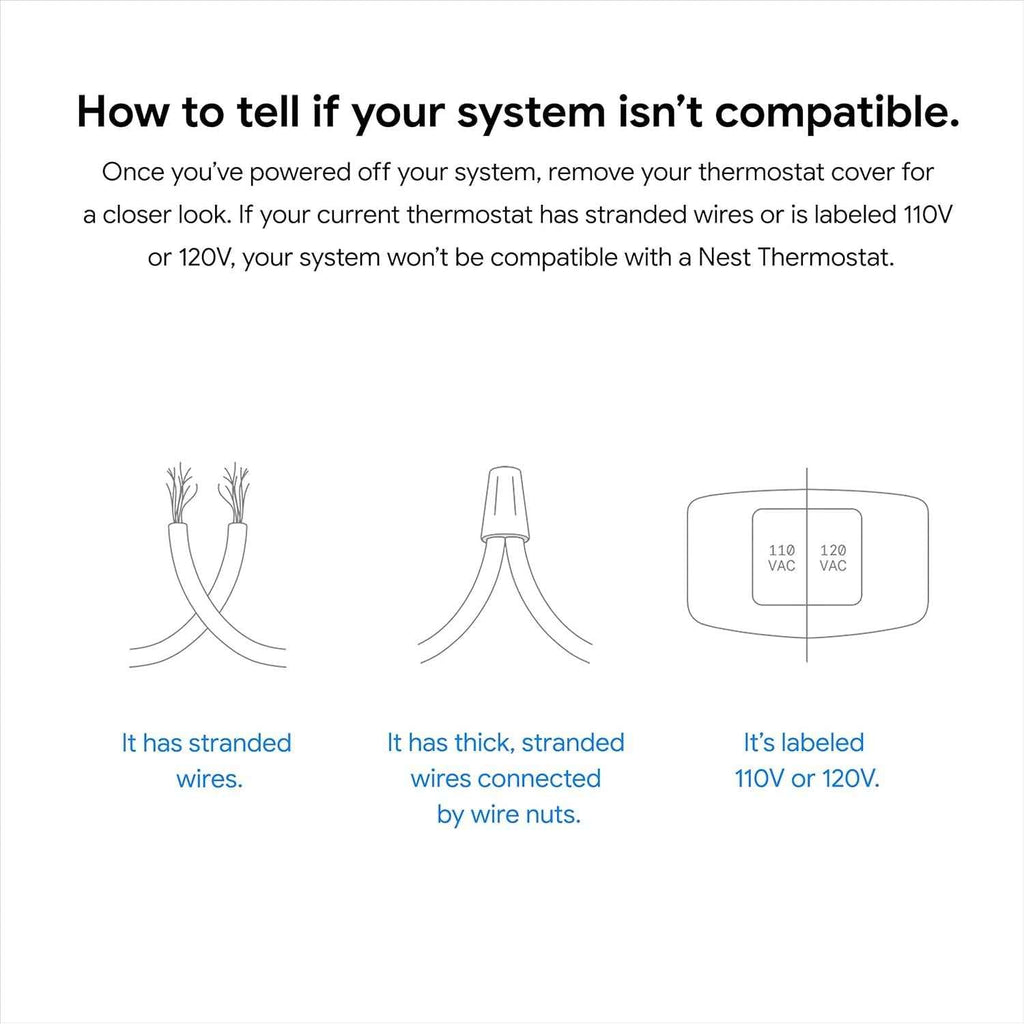 Google Nest Thermostat - Smart Thermostat for Home - Programmable Wifi Thermostat - Charcoal