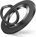 SYNPLIRE Magnetic Phone Ring Holder for MagSafe, 360° Rotation Cell Phone Grip Stand Finger Ring Kickstand Two-Sided Magnet Compatible with iPhone 17 Pro Max 16 15 14 13 12 MagSafe Accessories