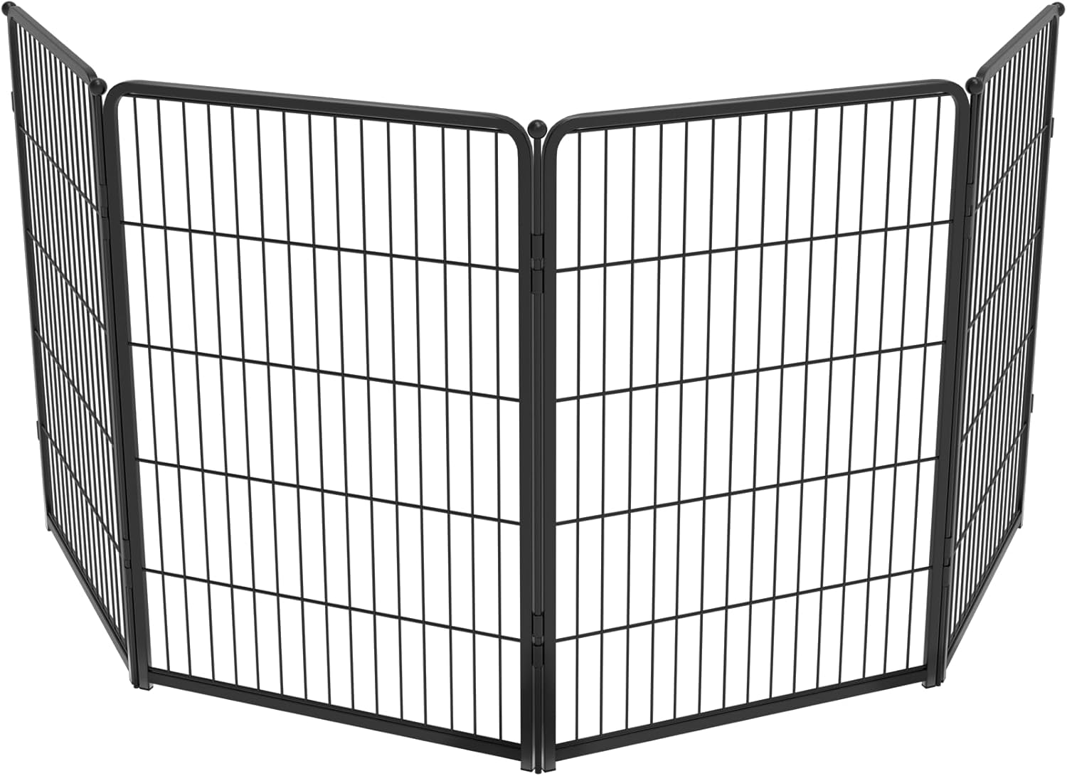 fxw homeplus unleashed 24 inch 6 panels dog pen black patented