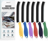 SXhyf Crevice Cleaning Brush - Grout Scrub Brush, House Cleaning Supplies, Gap Cleaning Tools, Home Essentials, Gifts for Women Men, Hard Bristle Crevice Cleaner Brush for Household Use, Bathroom