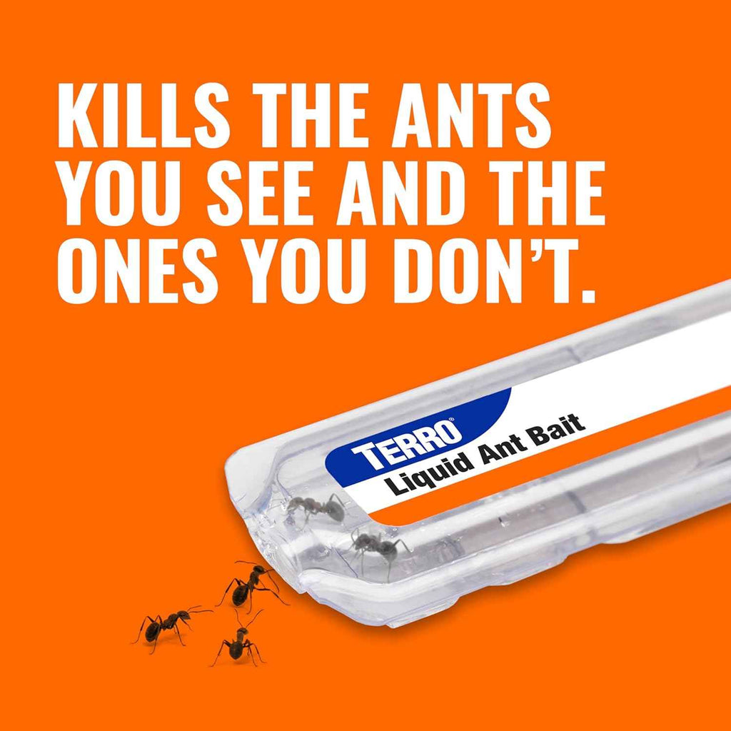 TERRO Liquid Ant Killer Bait Stations T300-3SR, 18 Count, Effective Indoor Ant Control for Sugar Ants