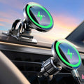 LISEN for 15W MagSafe Car Mount Charger,Magnetic Wireless Cars Charger,Magnetic Phone Holder for Cars,Phone Holders for Your Car Accessories for Men Women Jeep Ford F150 for iPhone 17-12,Samsung,Pixel