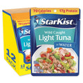 starkist chunk light tuna 2.6 oz pouch 12 pack gluten free soy free kosher