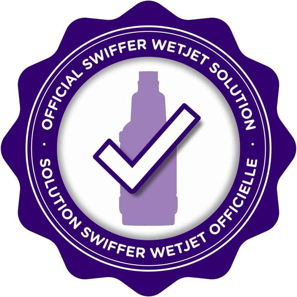 swiffer wetjet multi-surface floor cleaner with febreze refill 1.25 liter pack of 2