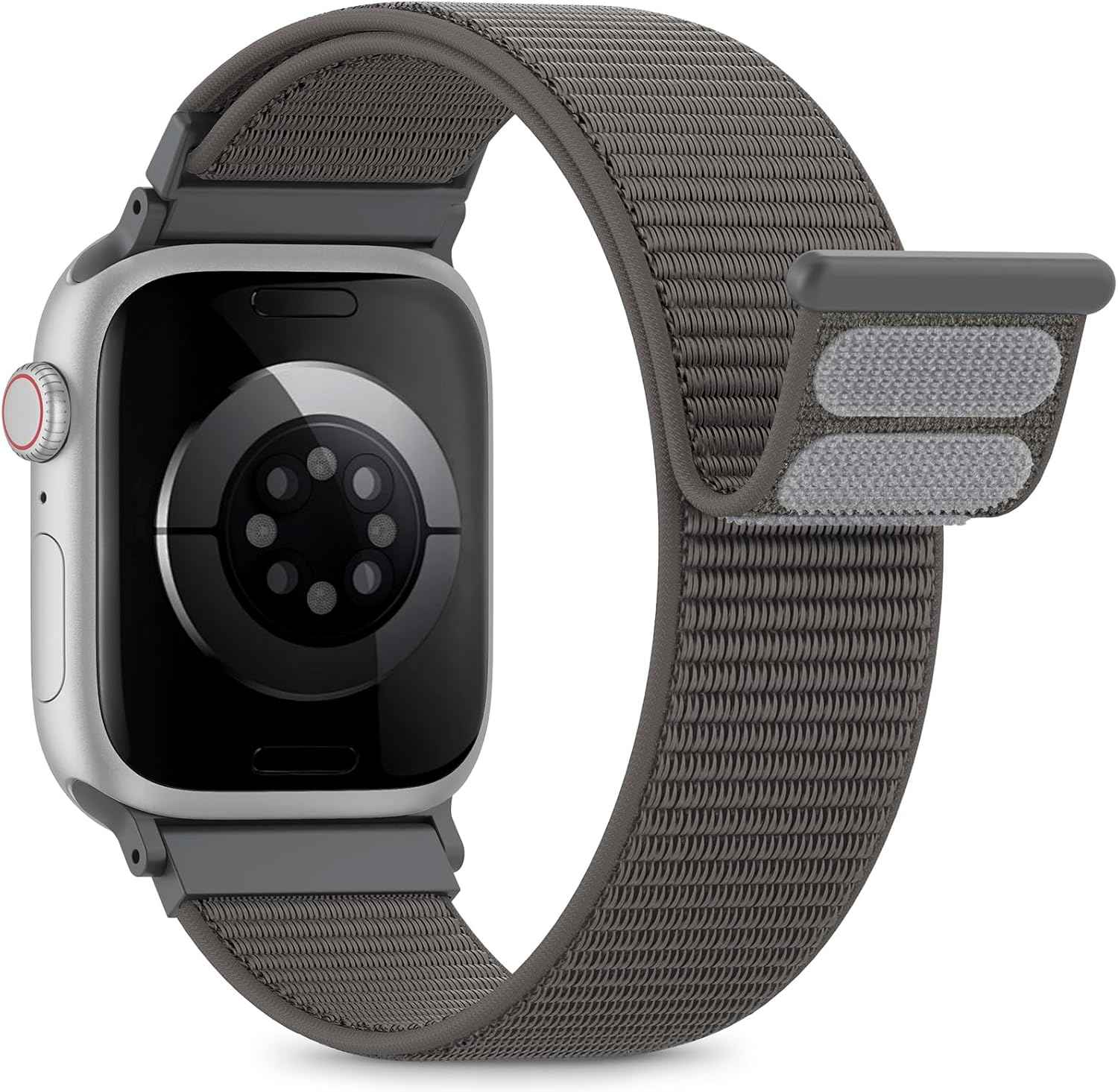 Nylon Loop Sport Band Compatible with Apple Watch Bands 44mm 45mm 46mm 49mm 42mm for Women Men, iWatch Wrist Straps for Ultra 3 2, Se, Series 11 10 9 8 7, Breathable, Soft Band Ideal for Outdoor