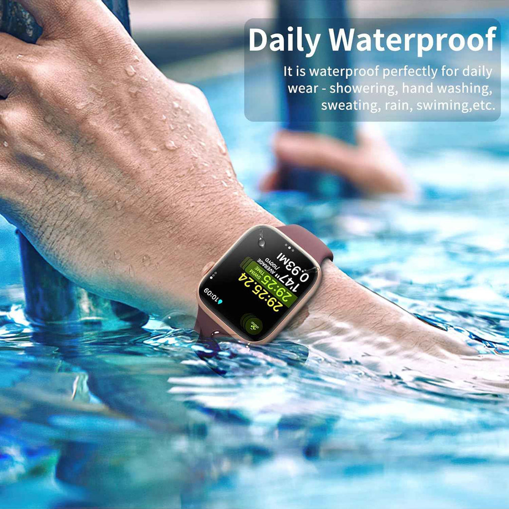 6 pack sport bands for apple watch series 11-1 38mm, 40mm, 41mm, 42mm, 44mm, 45mm, 46mm, 49mm in silicone waterproof strap