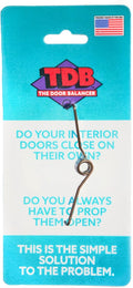 Eliminates The Need for Door Props, Door Stops and Door Wedges