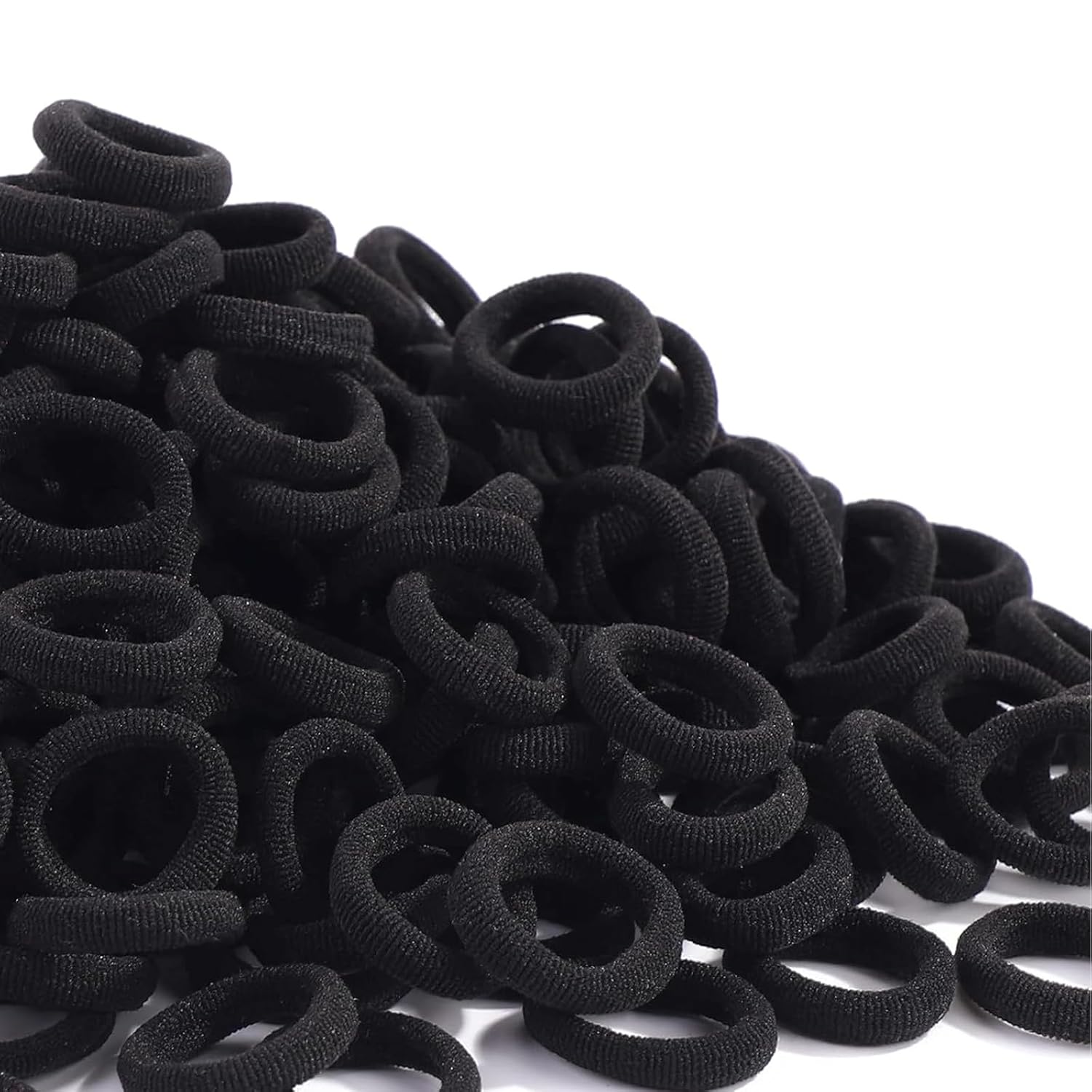 200pcs small hair ties for baby girls infants toddlers kids, elastic hair ponytail holder accessories