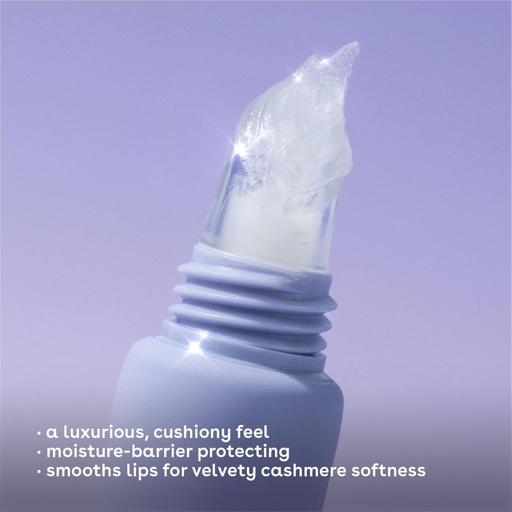 eos Vanilla Cashmere Lip Butter - 0.35 fl oz, shea butter, plumping peptides, softening lip moisturizer