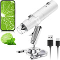 Wireless Digital Microscope, Skybasic 50X-1000X Magnification WiFi Portable Handheld Microscopes with Adjustable Stand HD USB Microscope Camera Compatible with iPhone Android iPad Windows Mac Computer